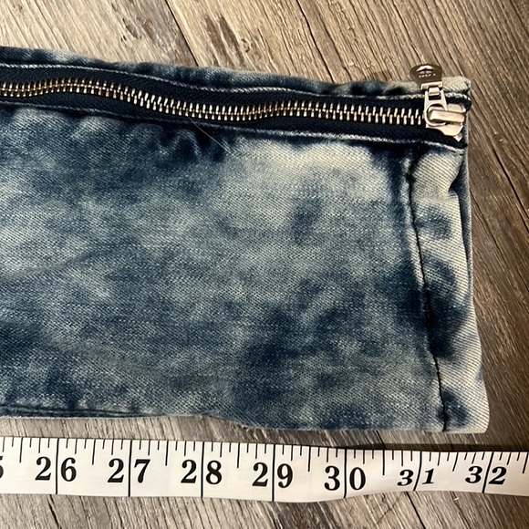 Project 18 NWT Booty lifting blue  jeans 28/9 Labella skinny ankle zipper unisex - Picture 10 of 16